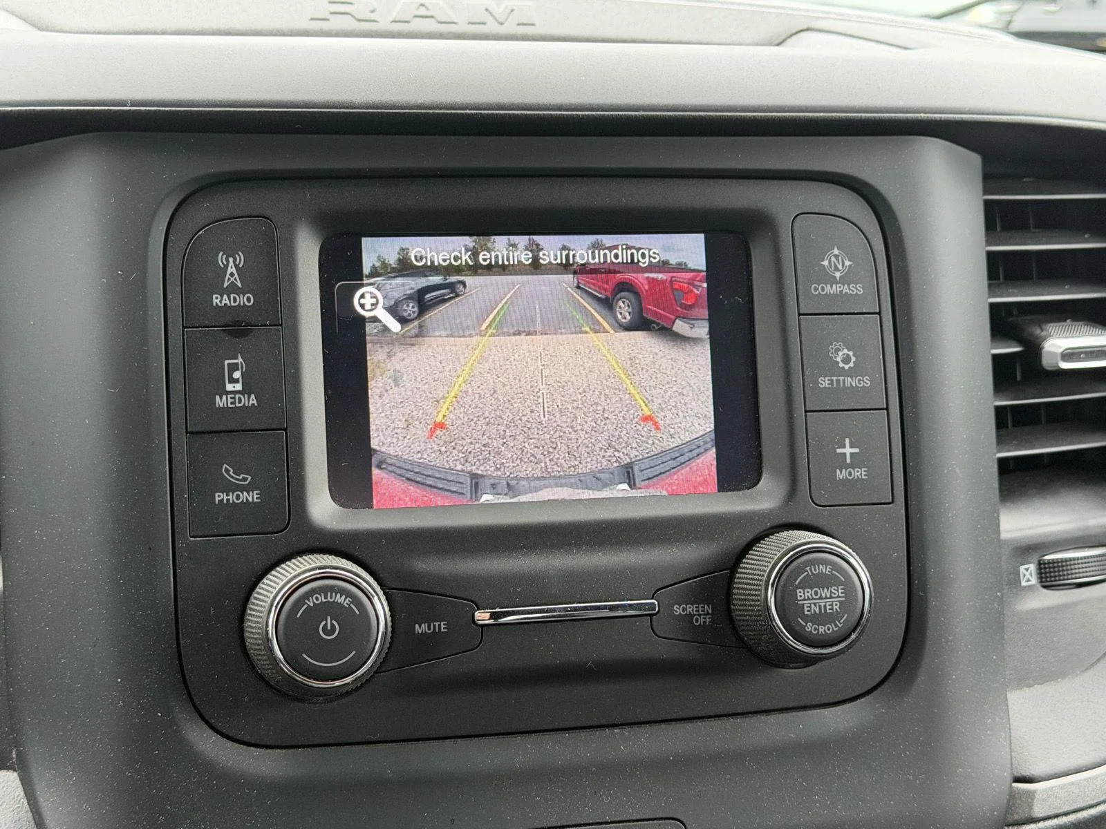 Used 2024 Flame Red Clearcoat Ram Tradesman image 8