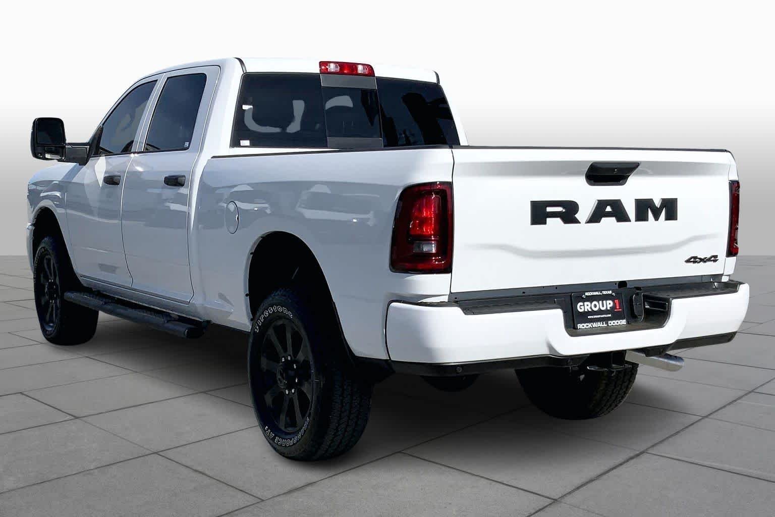 New 2026 Bright White Clear-Coat Exterior Paint RAM Black Express image 9