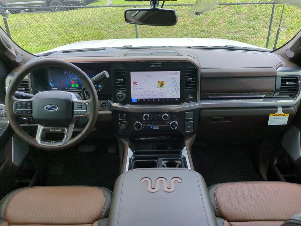 New 2026 Star White Metallic Tri-Coat Ford F-350® King Ranch® image 15
