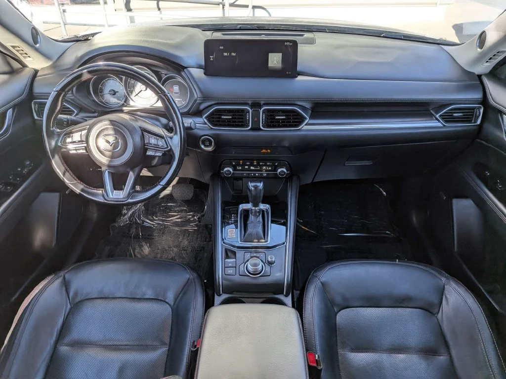 Used 2021 Polymetal Gray Metallic Mazda Carbon Edition image 14