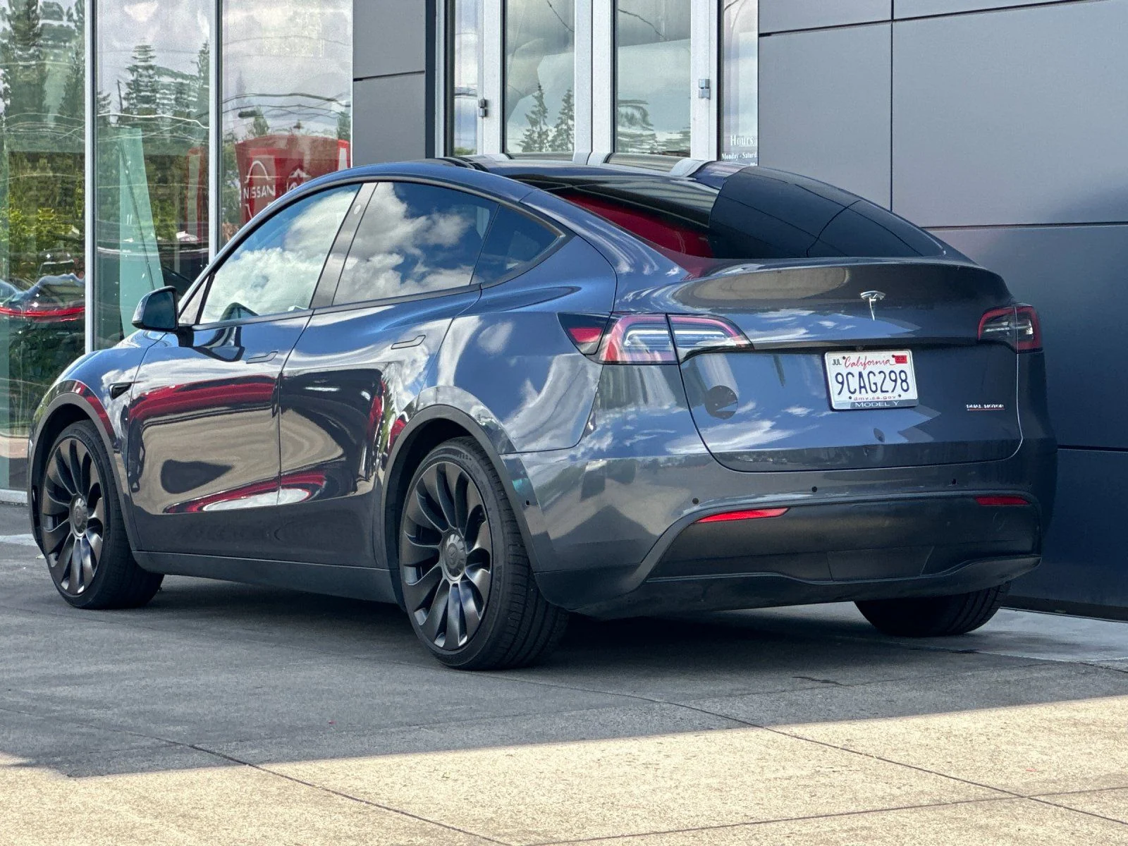 Used 2022 Gray Tesla Performance image 5