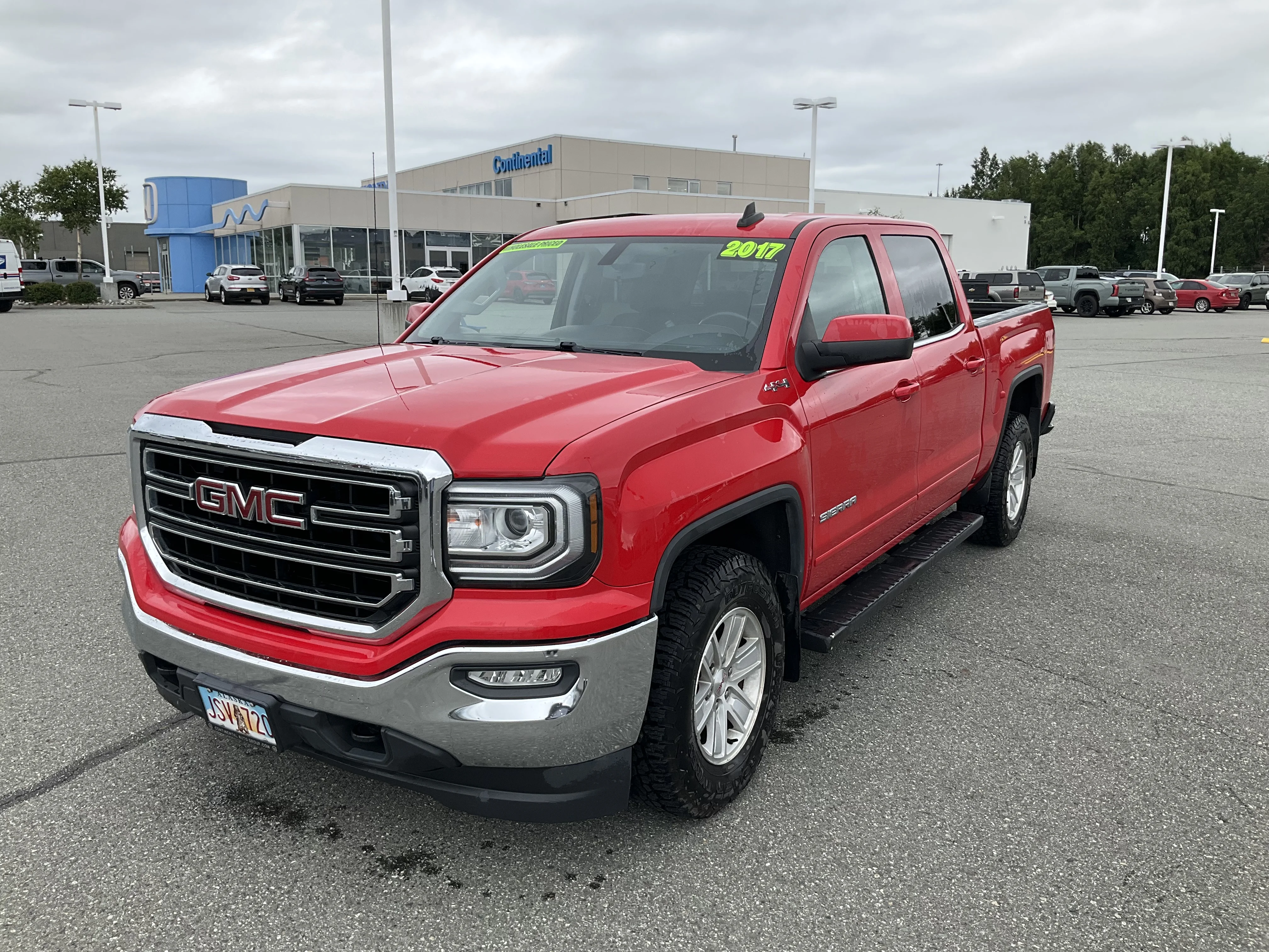 Used 2017 Red GMC SLE image 1