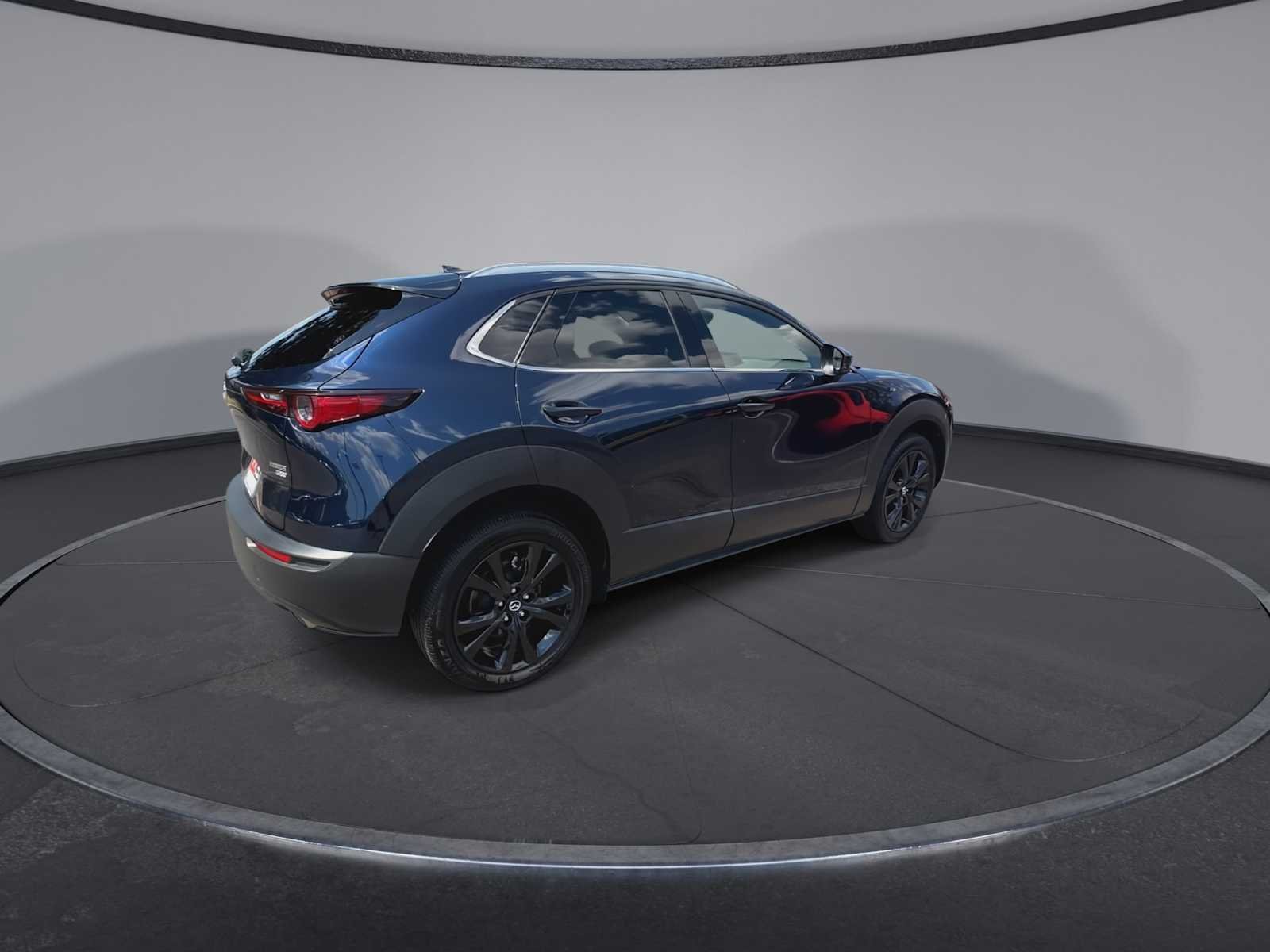 Used 2023 Deep Crystal Blue Mica Mazda 2.5 Turbo Premium Package image 8