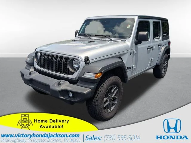 Used 2024 Silver Zynith Clearcoat Jeep Sport S image 1