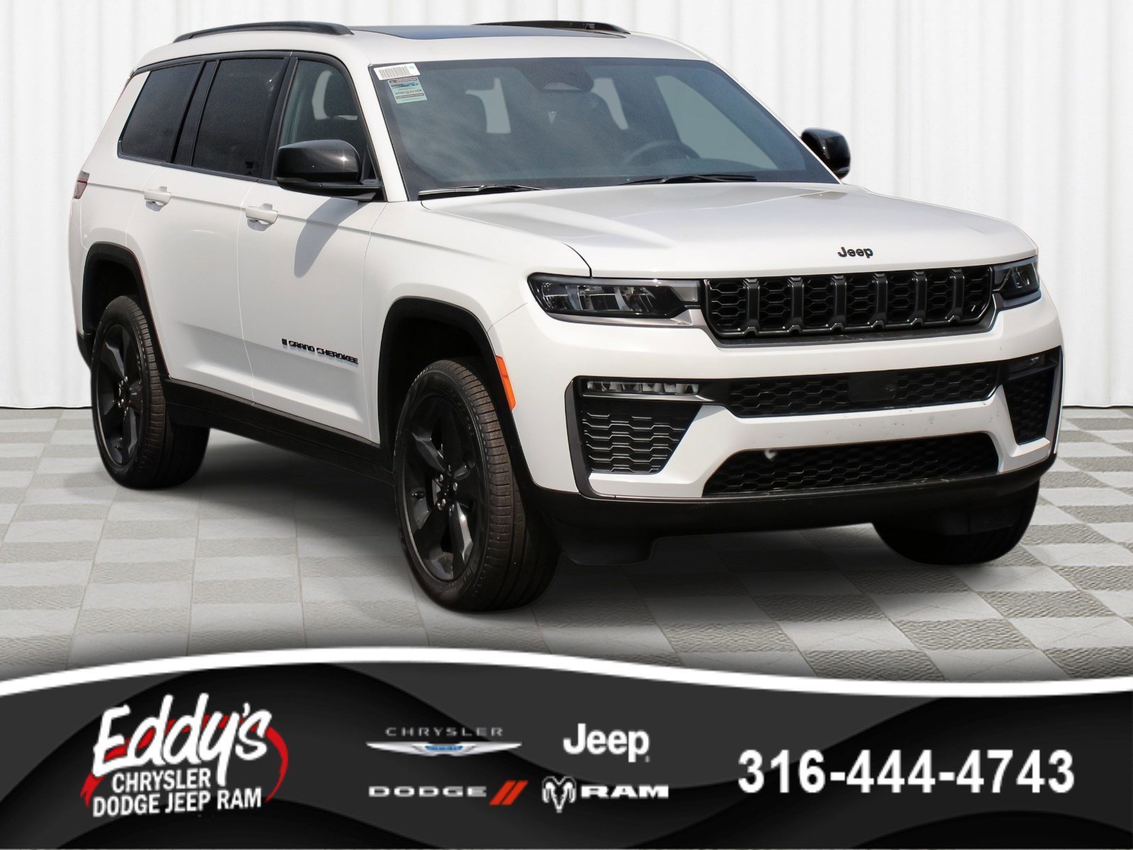 New 2026 Bright White Clearcoat Jeep Limited image 1