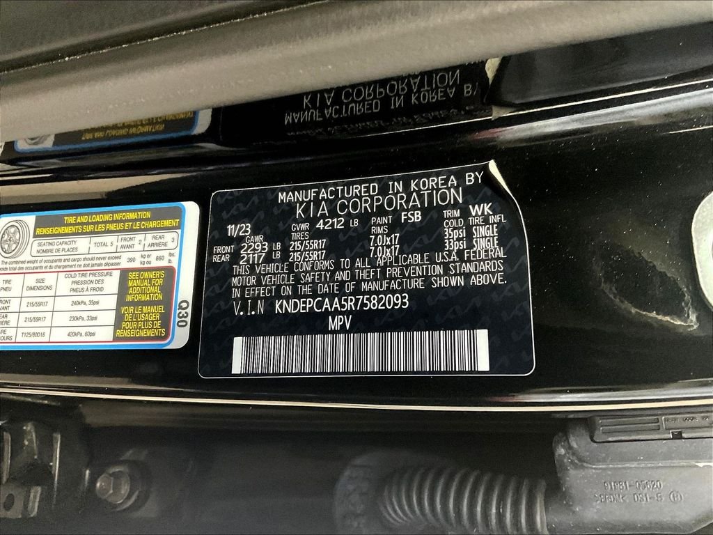 Used 2024 Black Kia LX image 35
