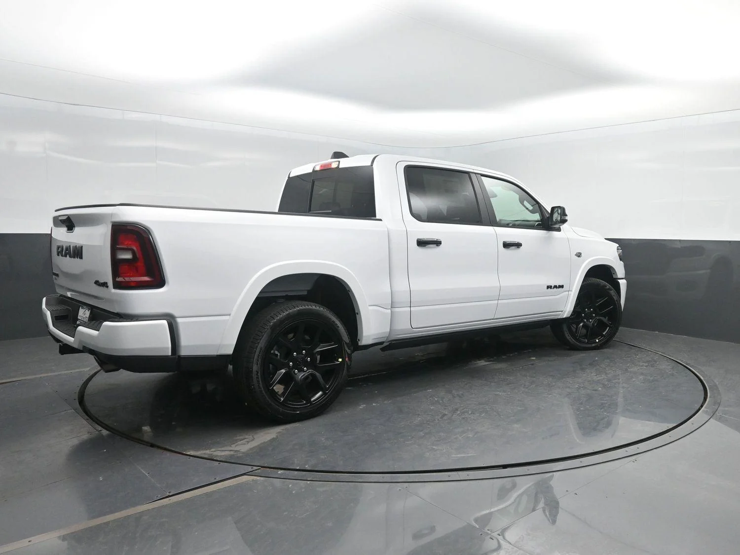 New 2026 Bright White Clear-Coat Exterior Paint RAM Laramie image 2