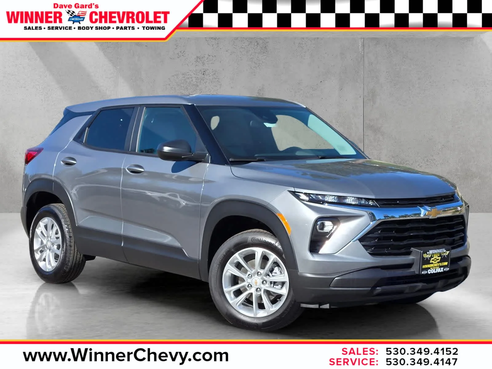 New 2026 Sterling Gray Metallic Chevrolet LS image 1