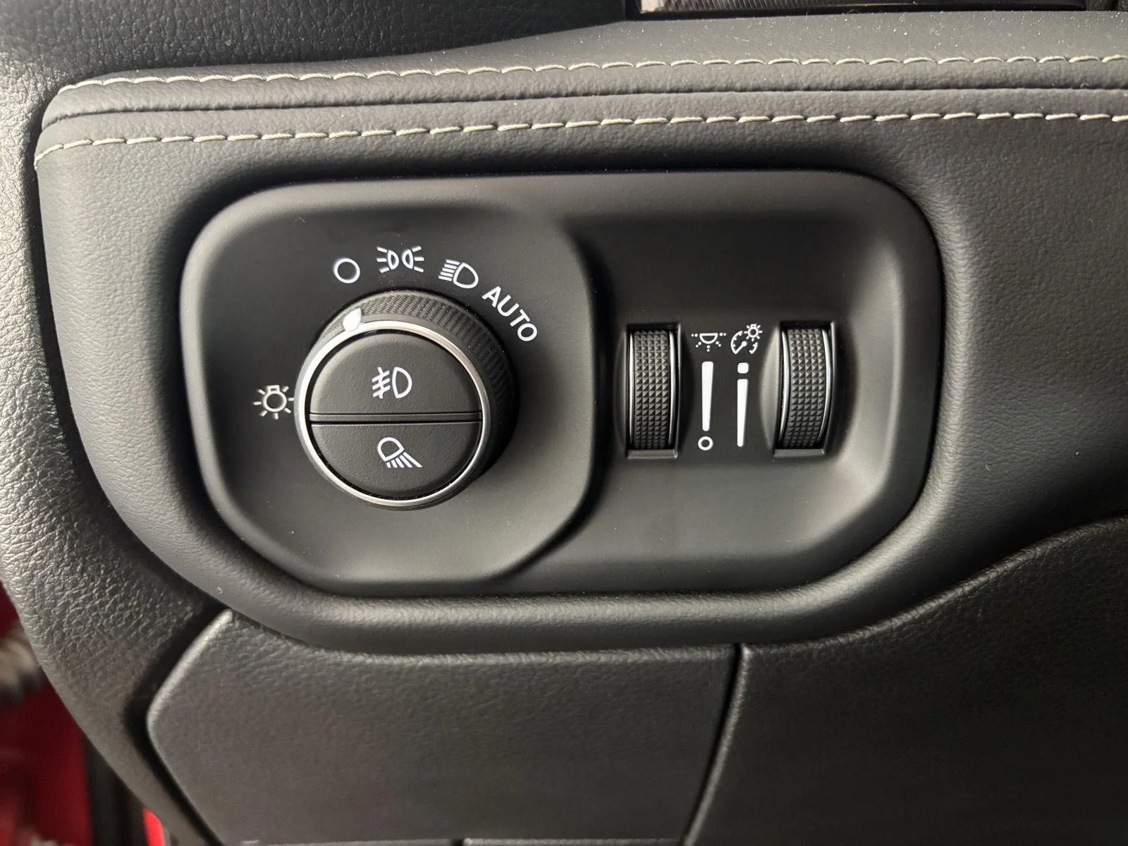 Used 2024 Flame Red Clearcoat Ram Rebel image 31