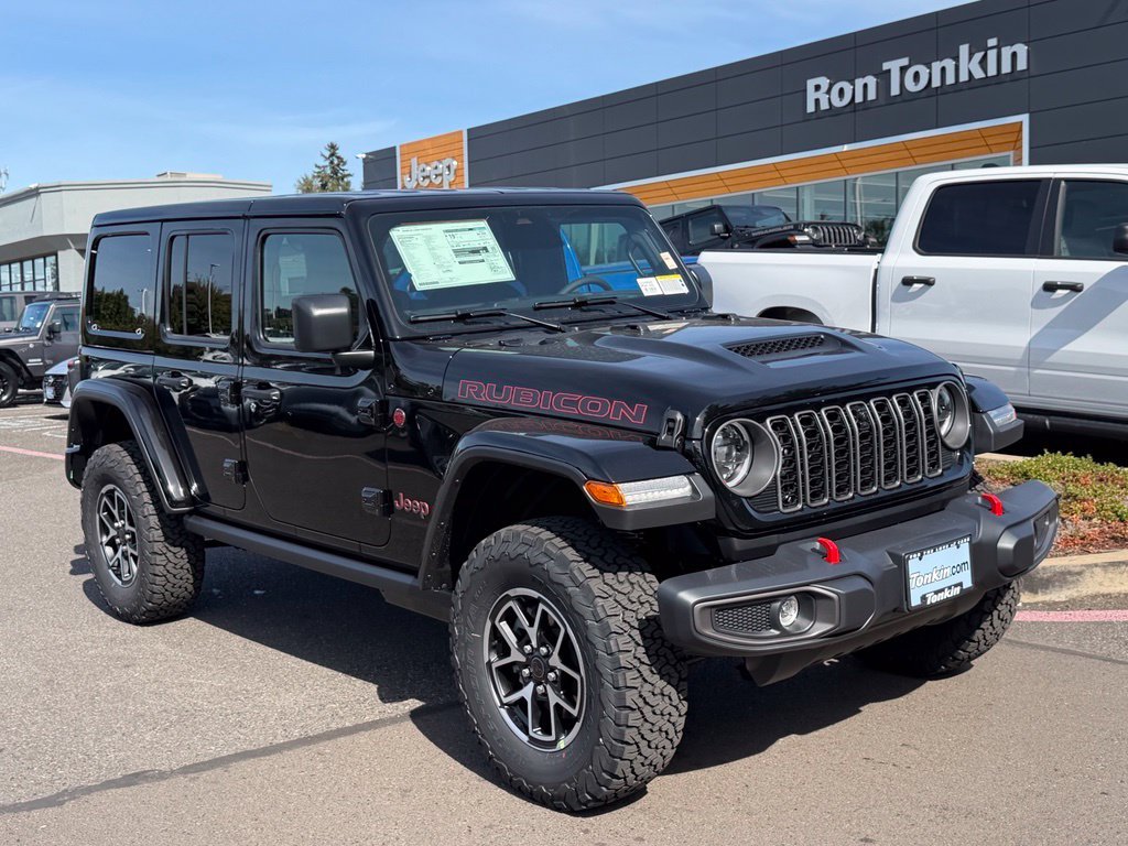 New 2027 Black Clear-Coat Paint Jeep Rubicon image 2