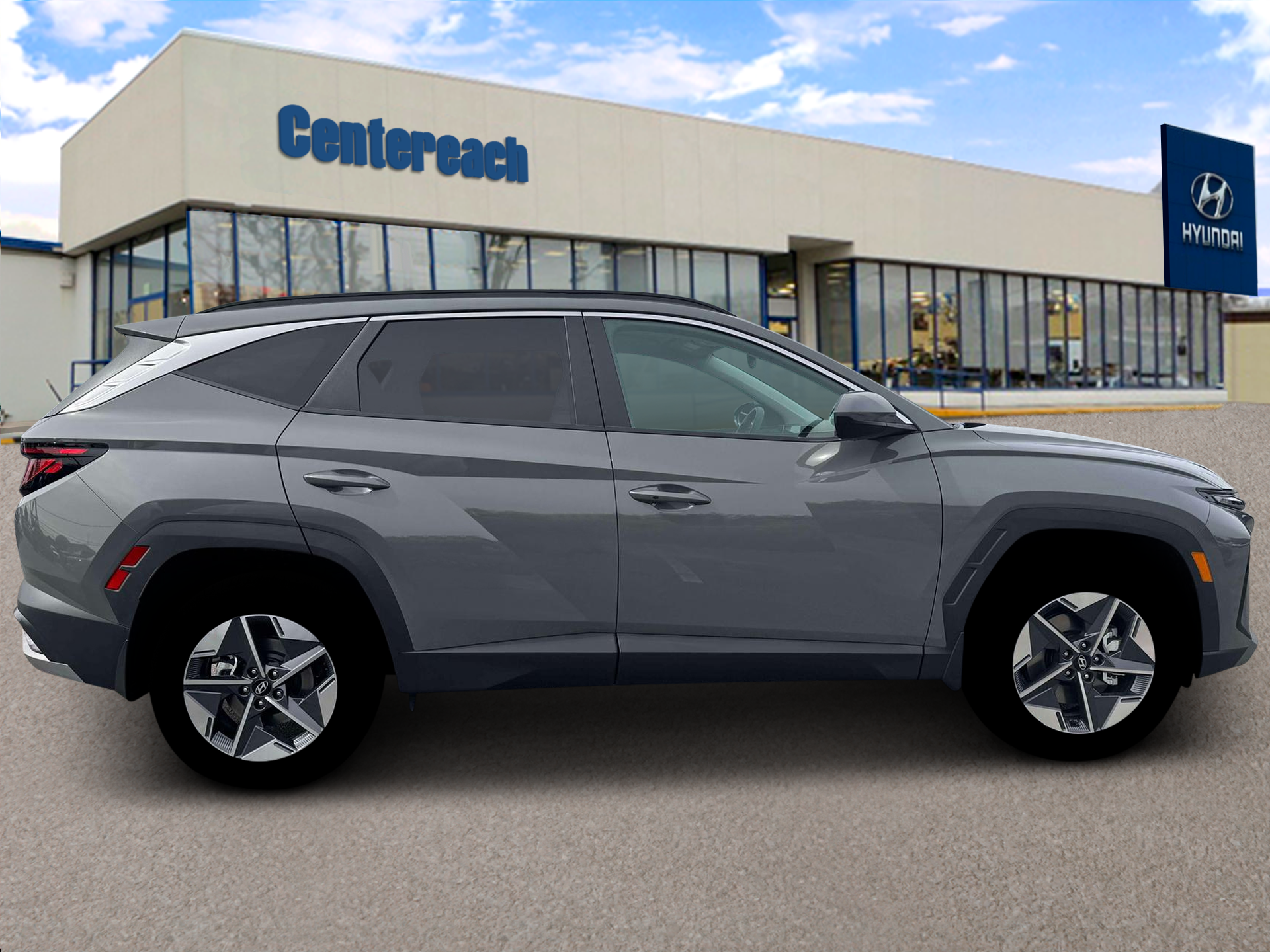 New 2026 Hampton Gray Hyundai SEL Plus AWD image 9