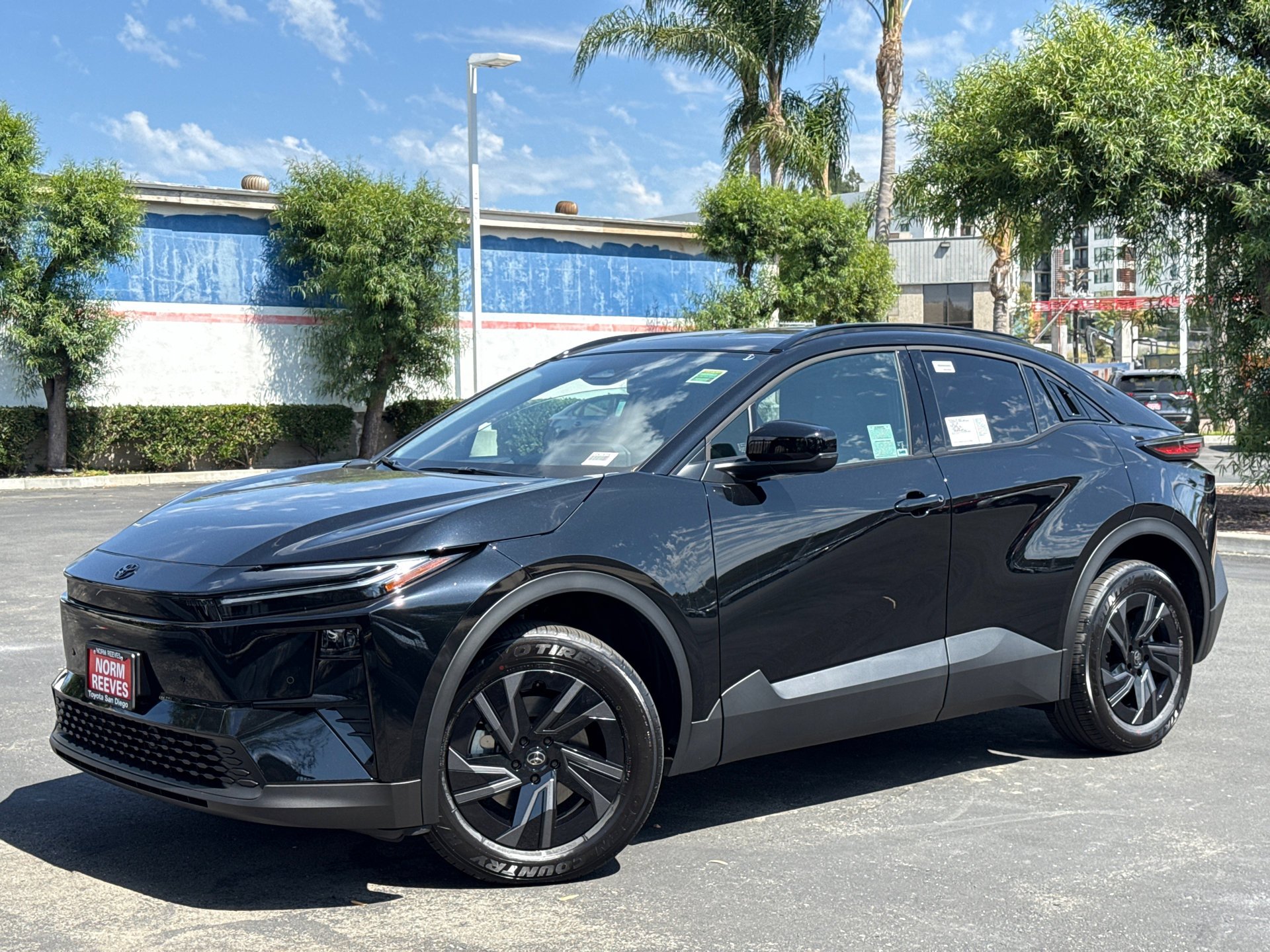New 2026 Midnight Black Metallic Toyota  SE image 2
