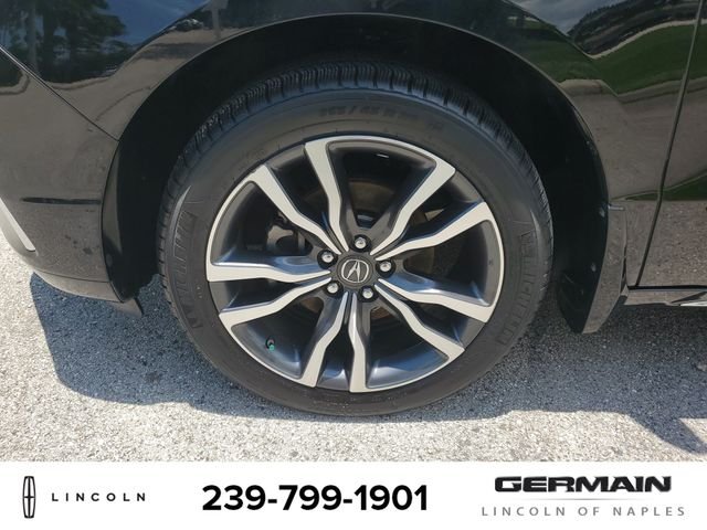 Used 2020 Black Acura Advance image 12