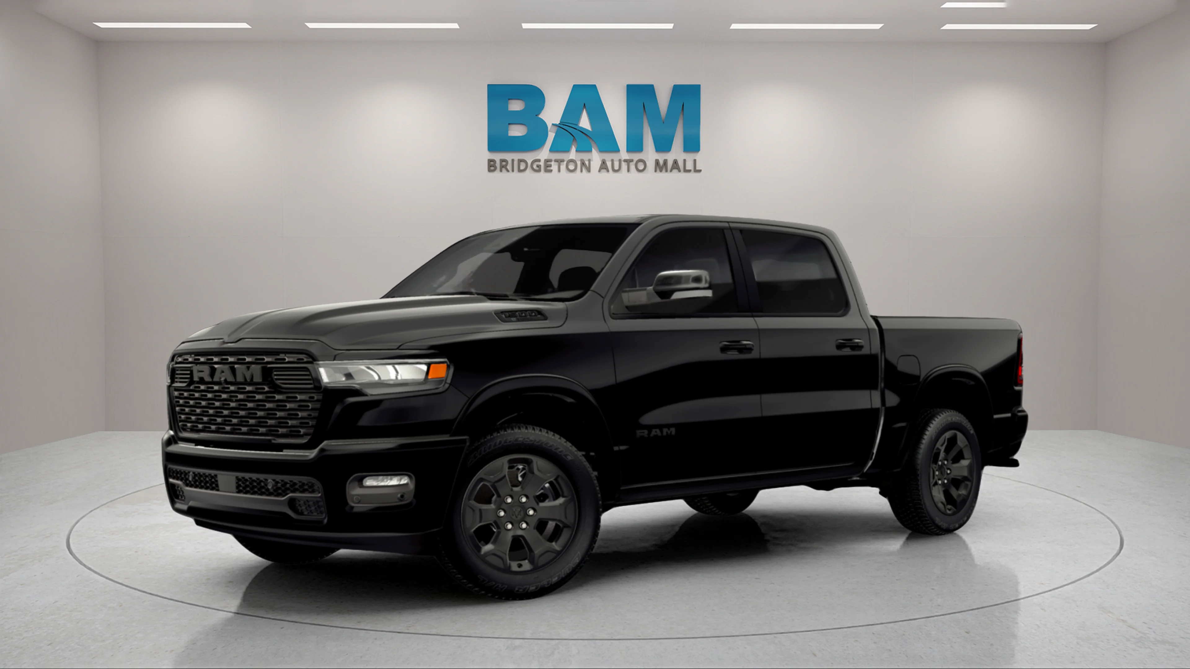 New 2026 Diamond Black Crystal Pearlcoat Ram Big Horn image 12