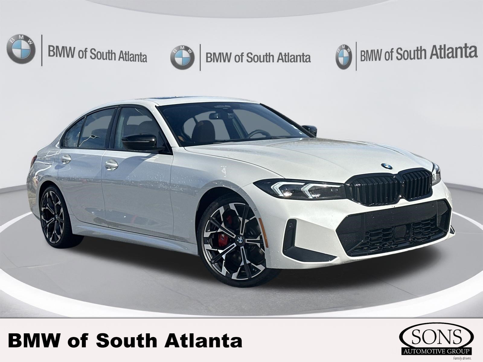 New 2026 Mineral White Metallic BMW 330i NA image 1