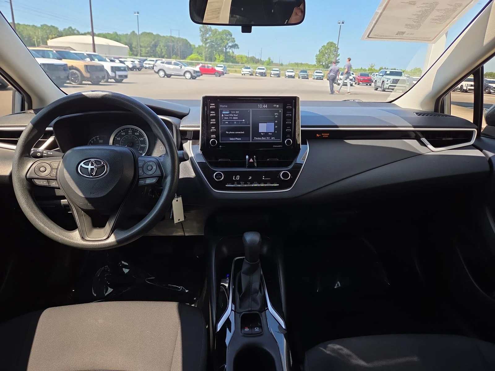 Used 2021 Celestite Toyota LE image 12