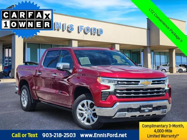 Used 2022 Cherry Red Tintcoat Chevrolet LTZ image 1