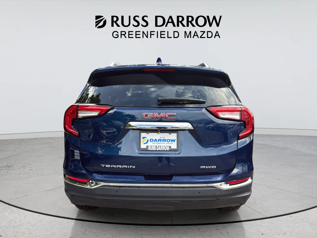 Used 2022 Blue GMC SLT image 4
