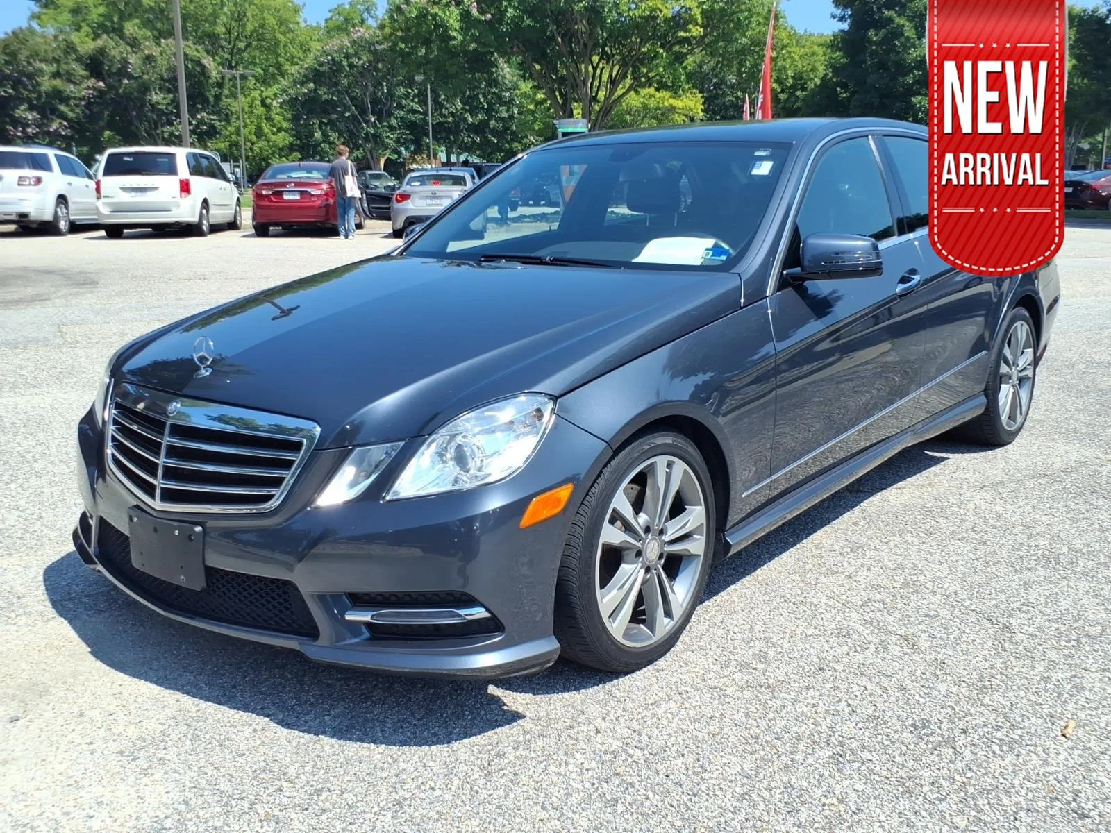 Used 2013 Steel Gray Metallic Mercedes-Benz E 350 Sport image 1