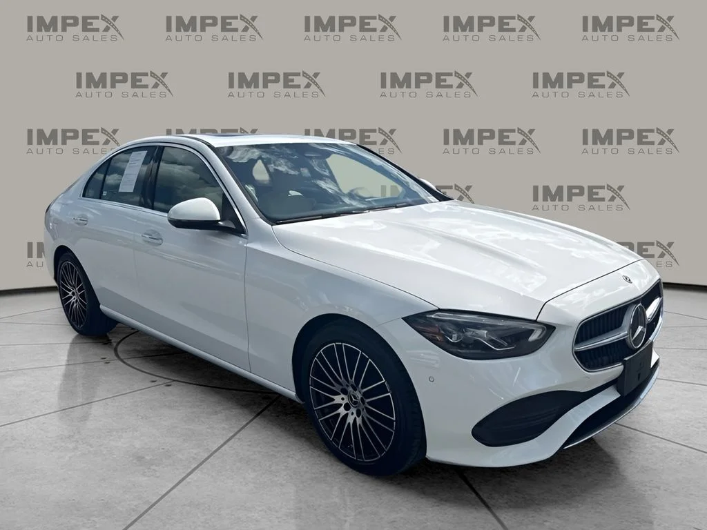 Used 2023 White Mercedes-Benz C 300 image 4