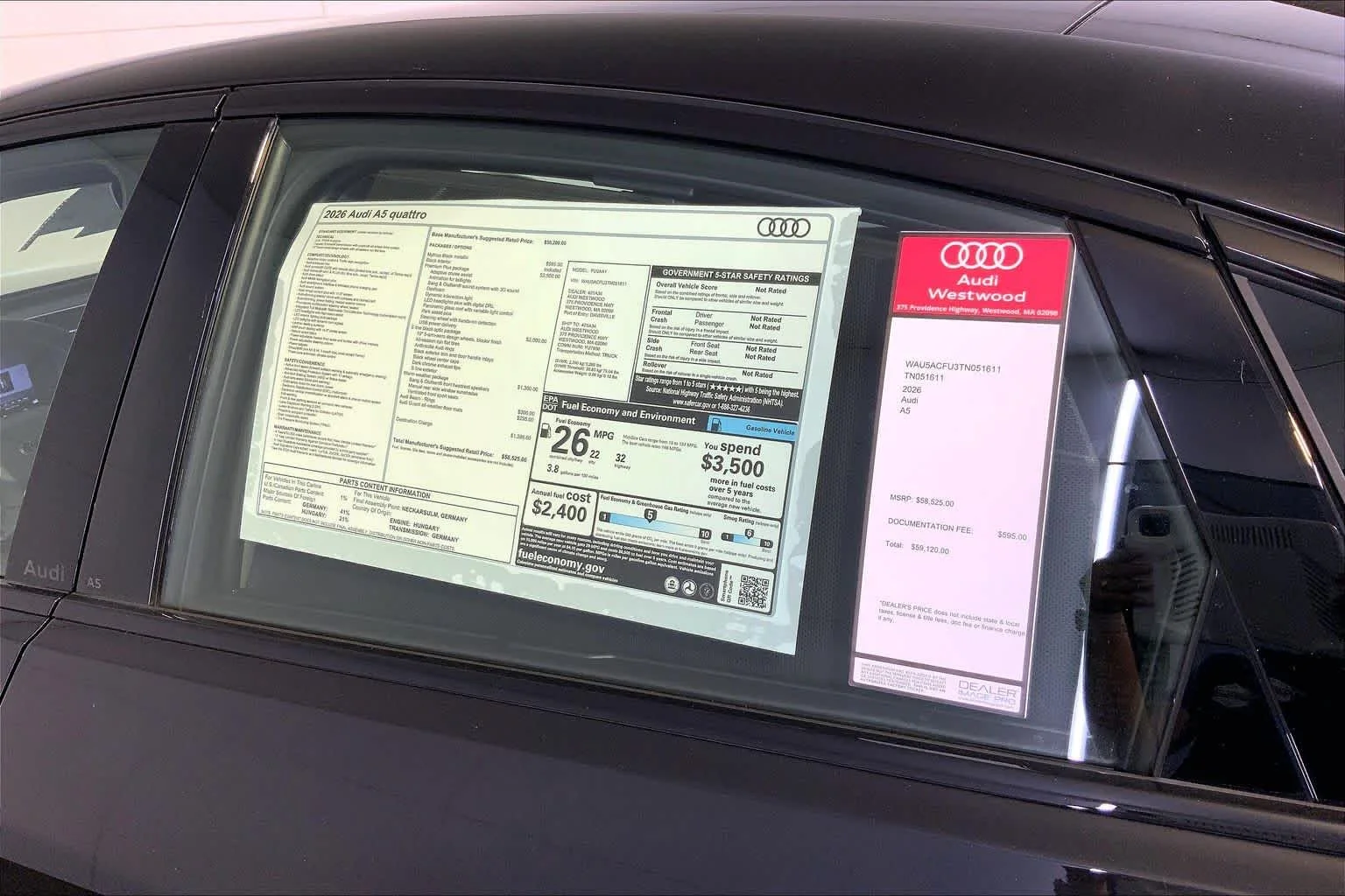 New 2026 Mythos Black me Audi Premium Plus image 19