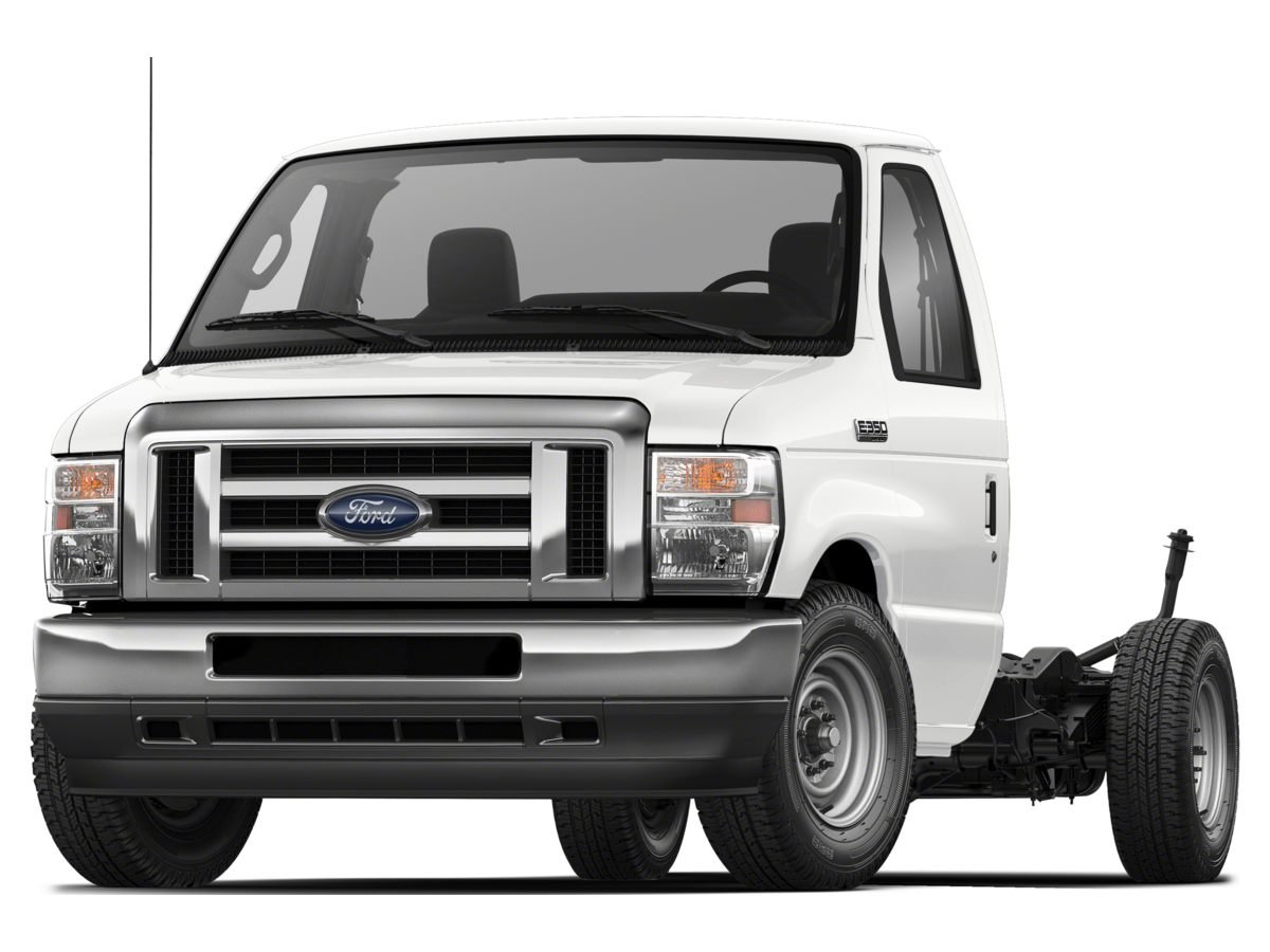 White 2026 Ford E-Series Chassis E-350 SD Cutaway 138 RWD Pickup Truck Rear-Wheel Drive 6-Speed Automatic
