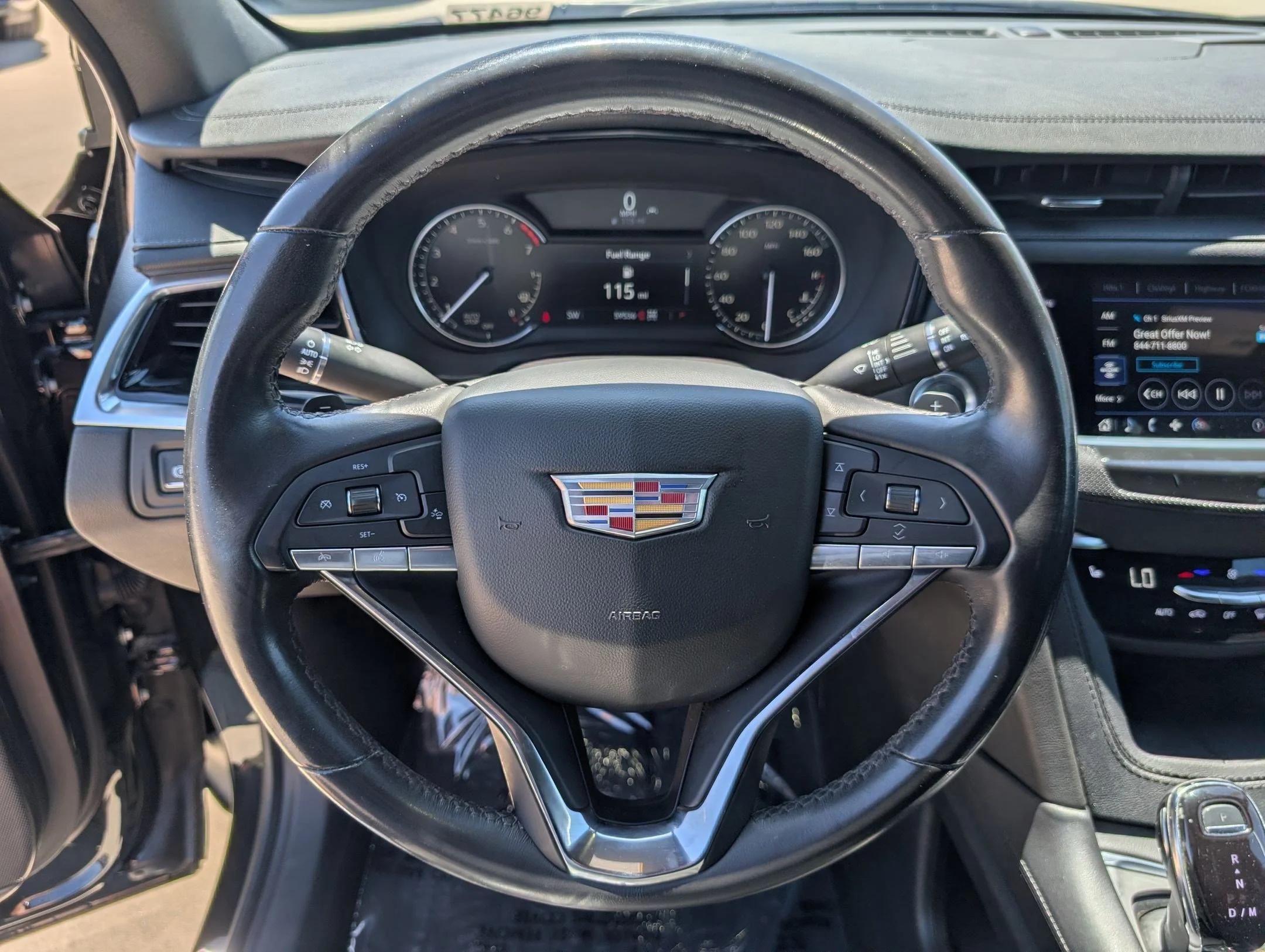 Used 2024 Stellar Black Metallic Cadillac Luxury image 15