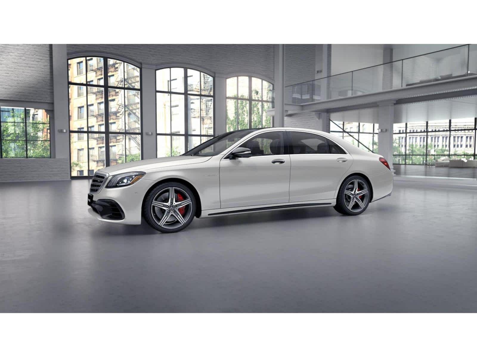 Used 2019 designo Diamond White Mercedes-Benz AMG® S 63 image 37