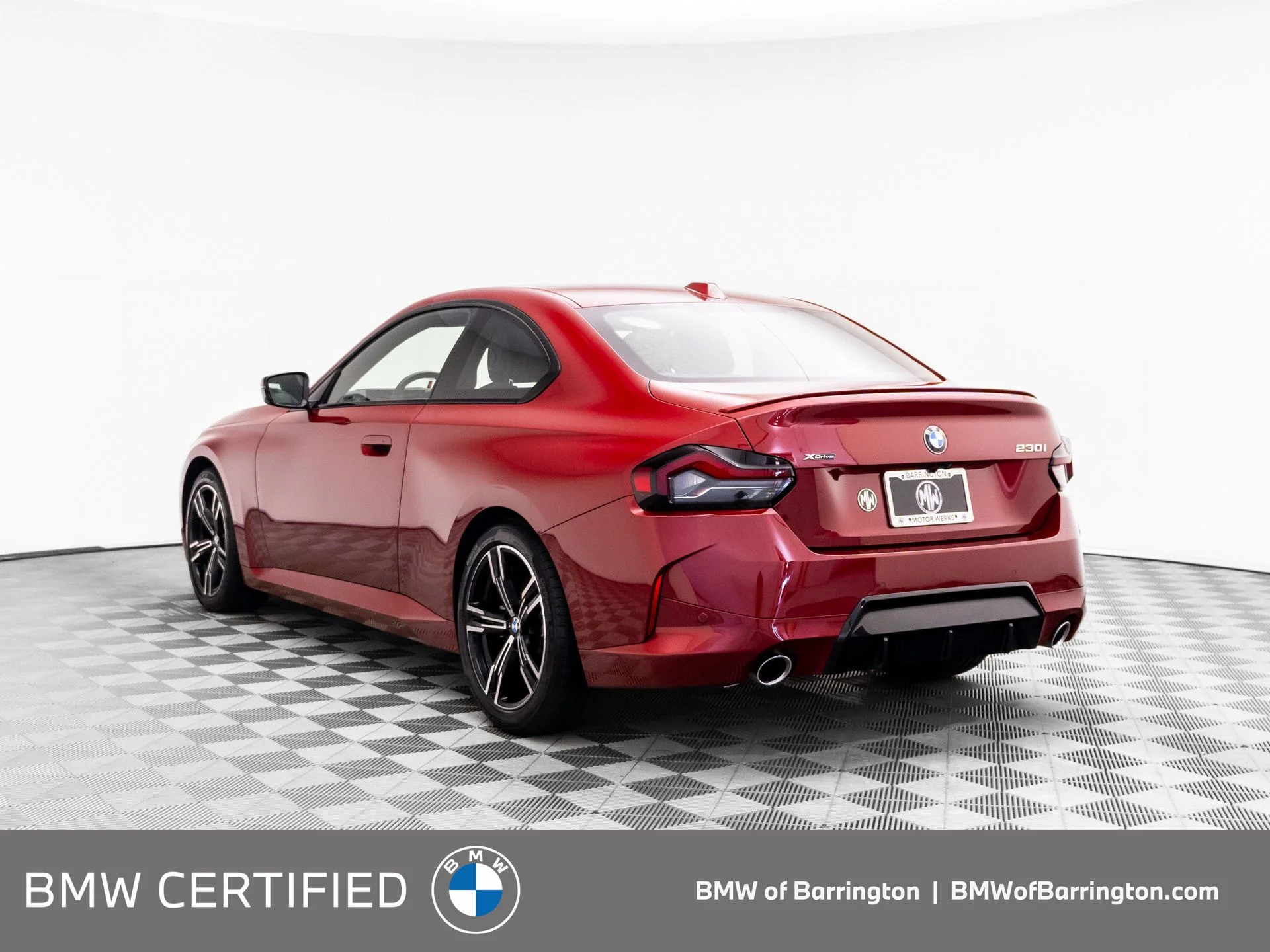Certified Used 2026 Red BMW 230i xDrive image 3