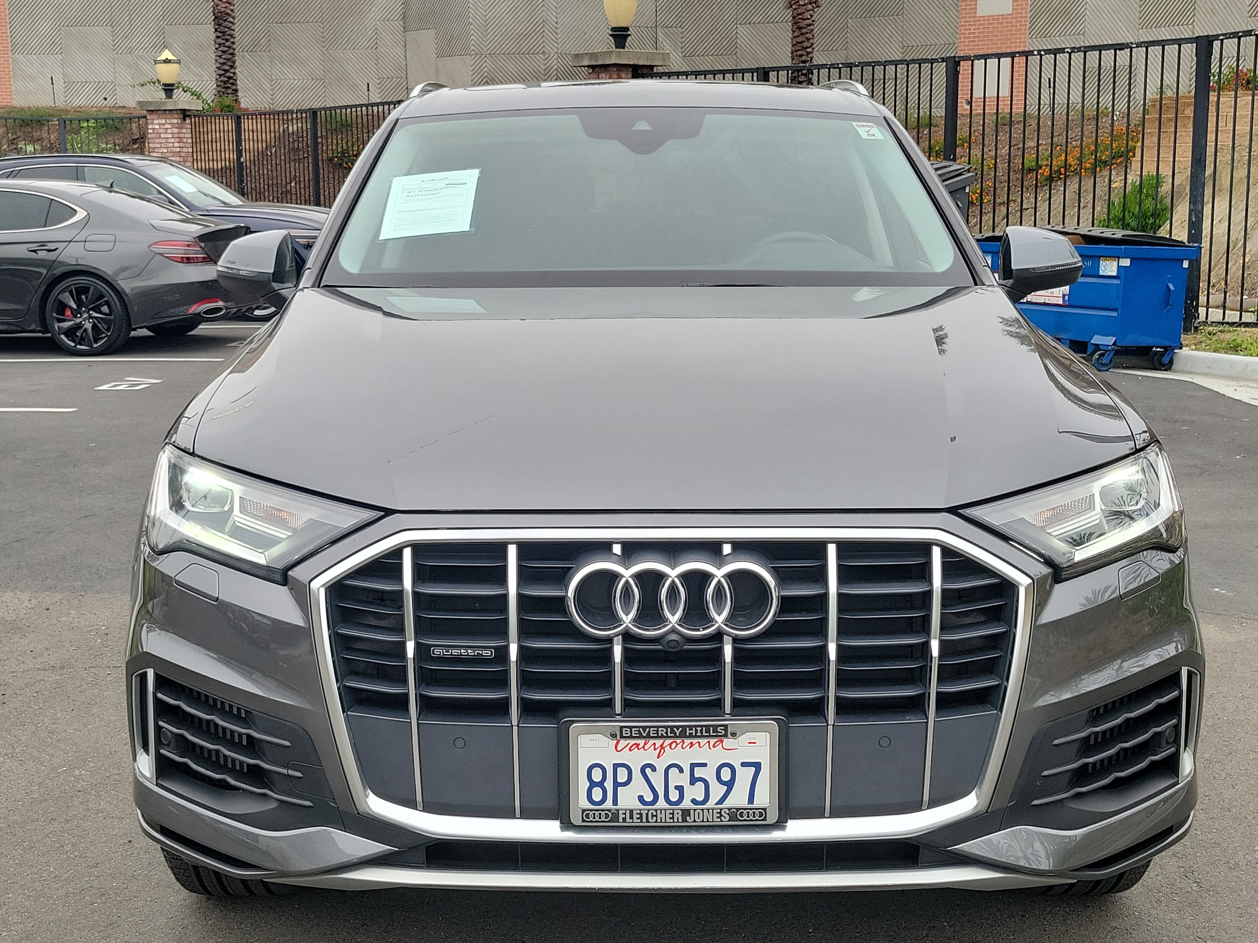 Used 2020 Gray Metallic Audi Premium image 8