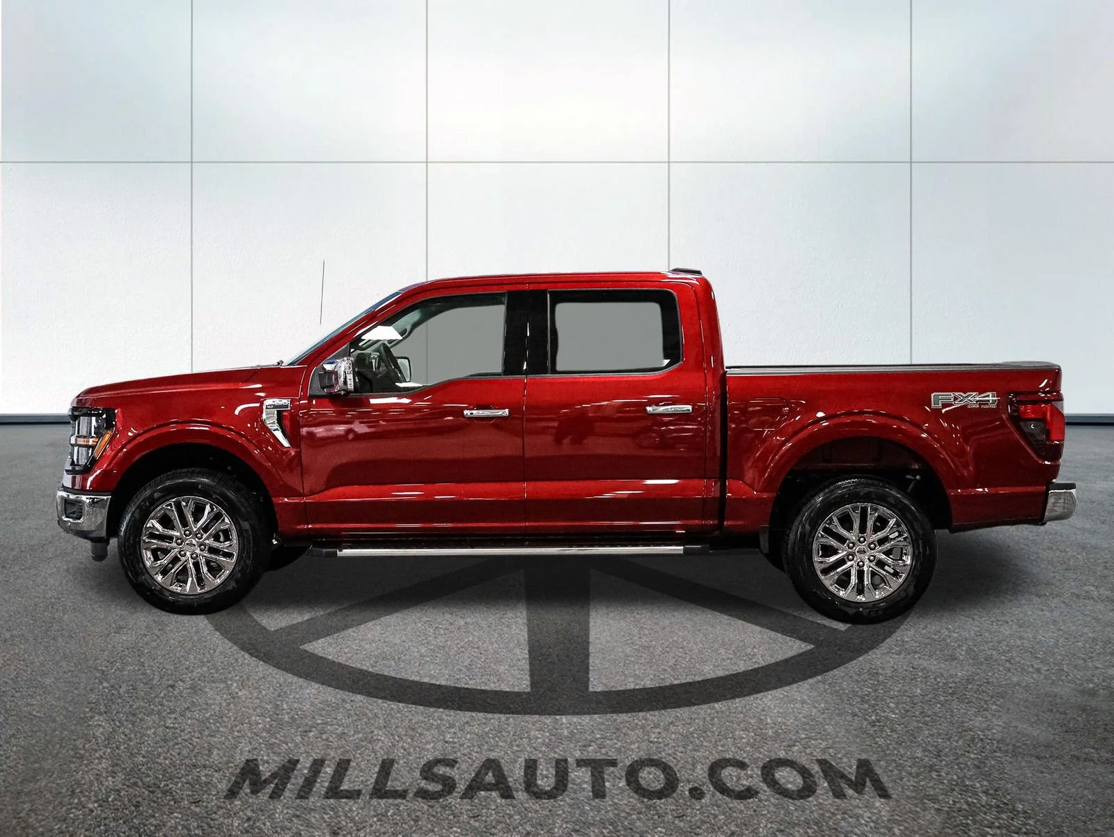 New 2026 Ruby Red Metallic Tinted Clearcoat Ford XLT image 3