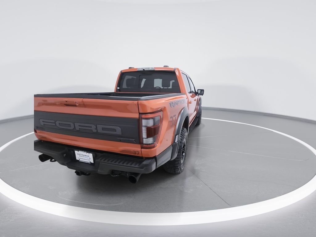 Used 2022 Orange Ford Raptor image 6