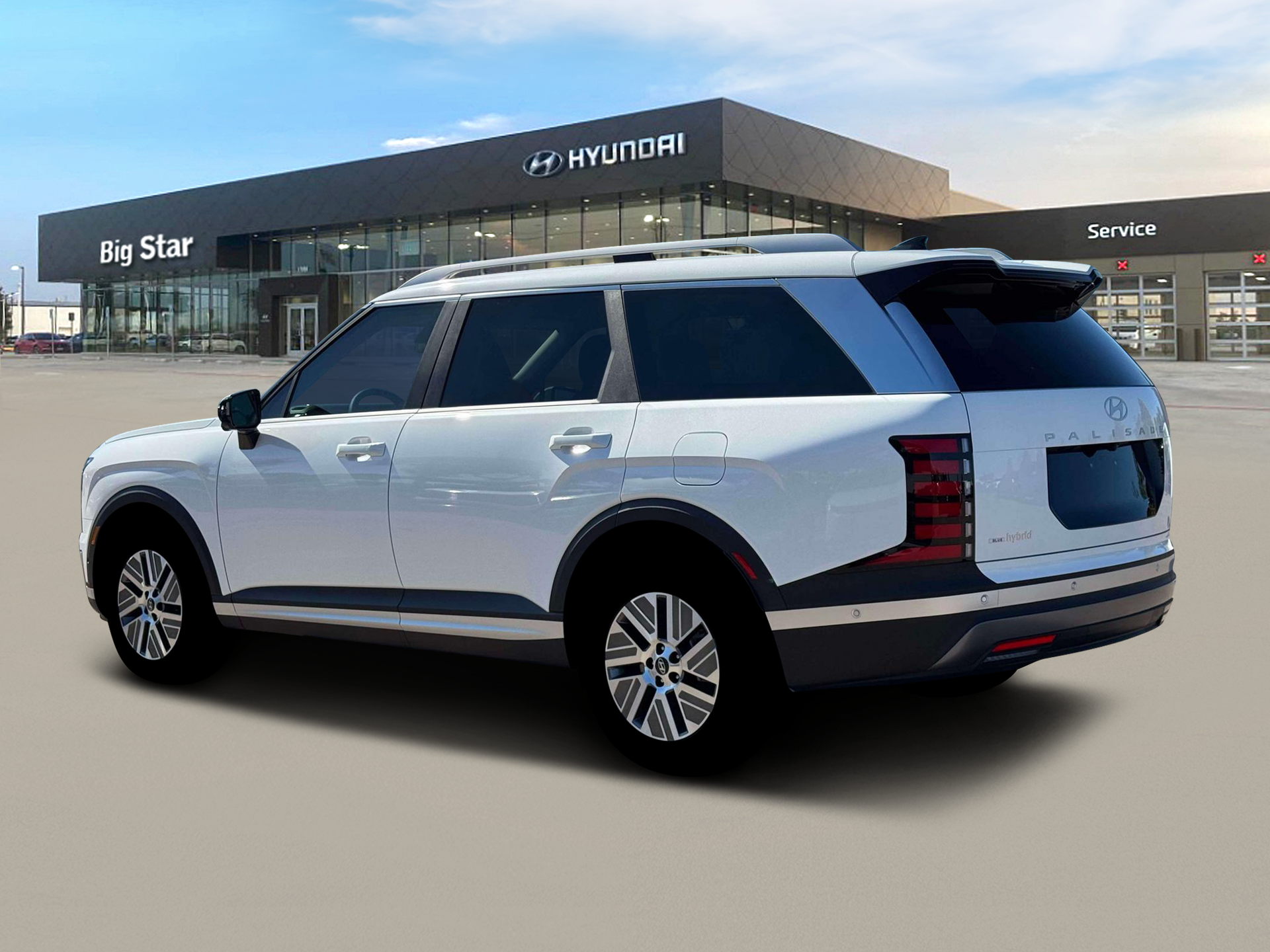 New 2026 Creamy White Pearl Hyundai Blue SEL Premium 7P image 21
