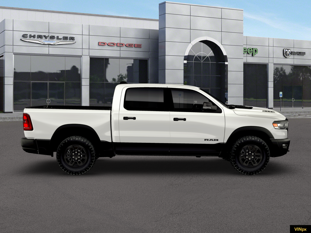 New 2026 Bright White Clear-Coat Exterior Paint RAM Rebel image 8