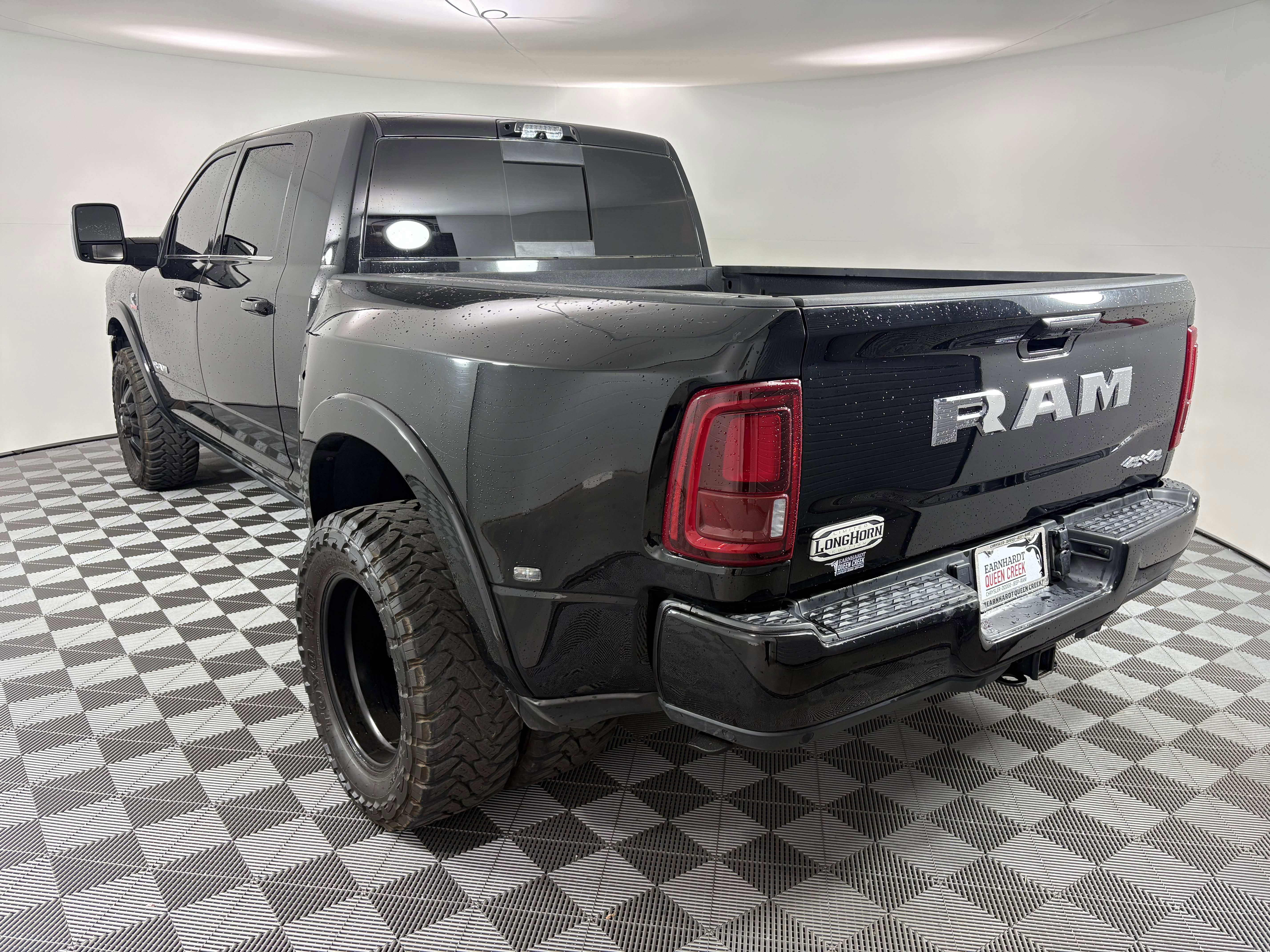 Used 2025 Diamond Black Crystal Pearlcoat Ram Longhorn image 3