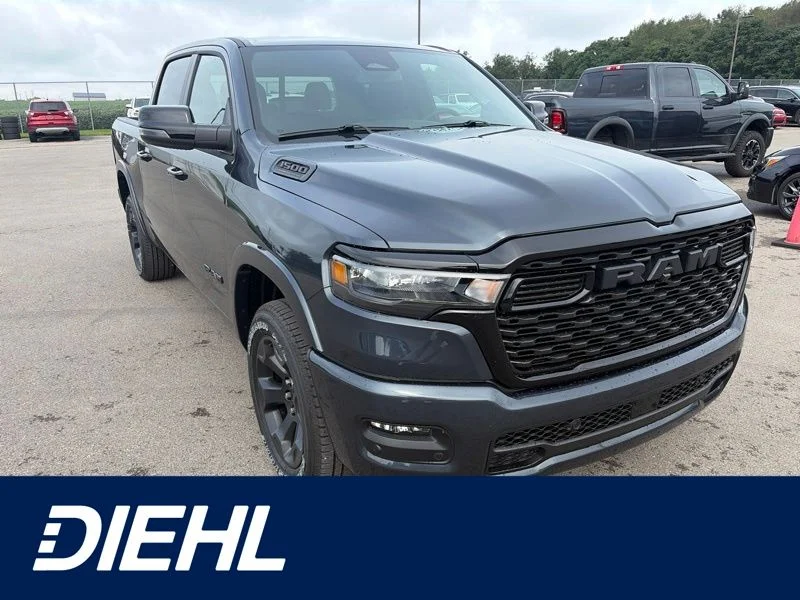 New 2026 Forged Blue Metallic Exterior Paint RAM Big Horn/Lone Star image 1