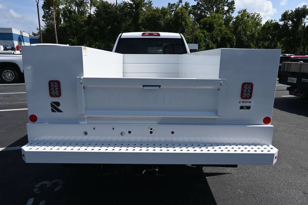 New 2025 Summit White Chevrolet Work Truck image 4