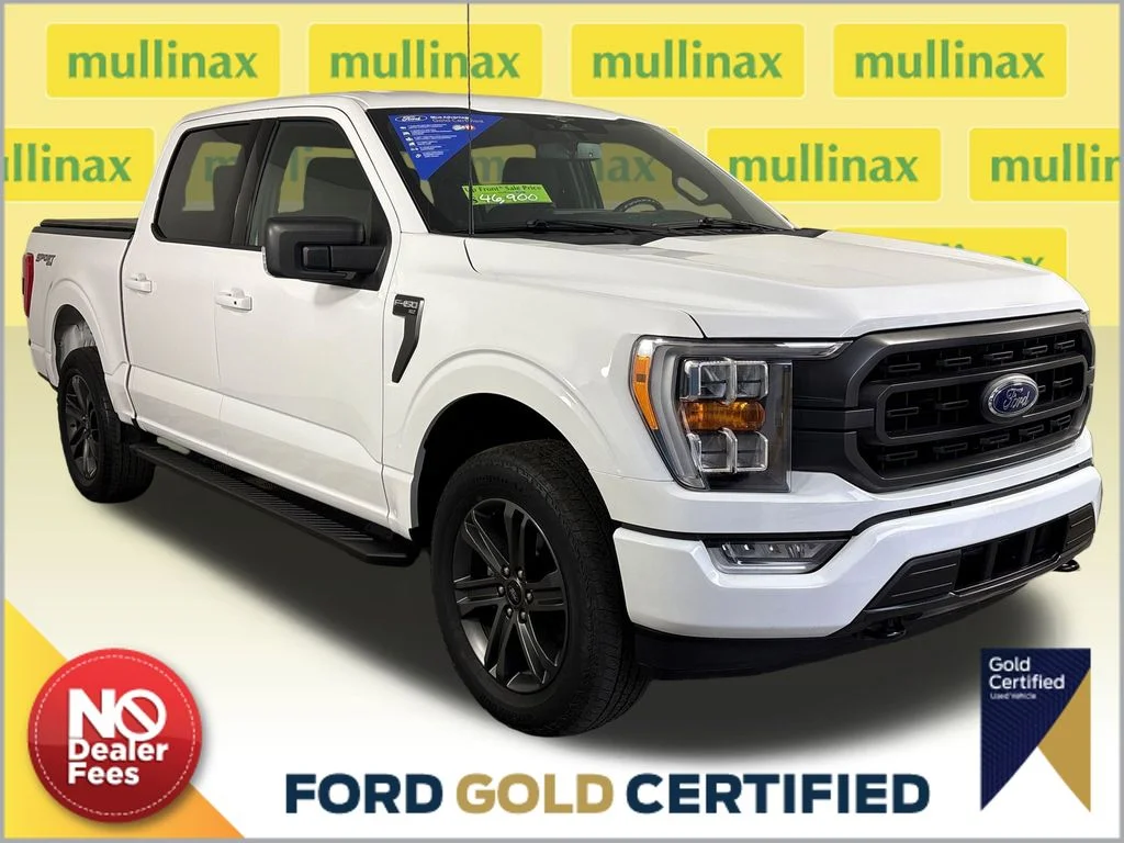 Certified Used 2023 White Ford XLT image 1