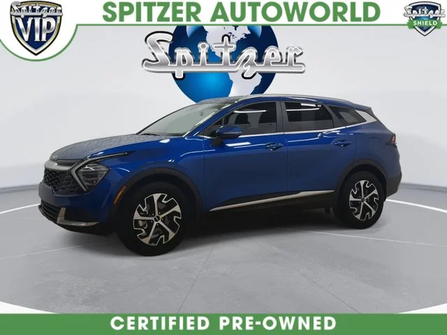 Certified Used 2024 Blue Kia EX image 6