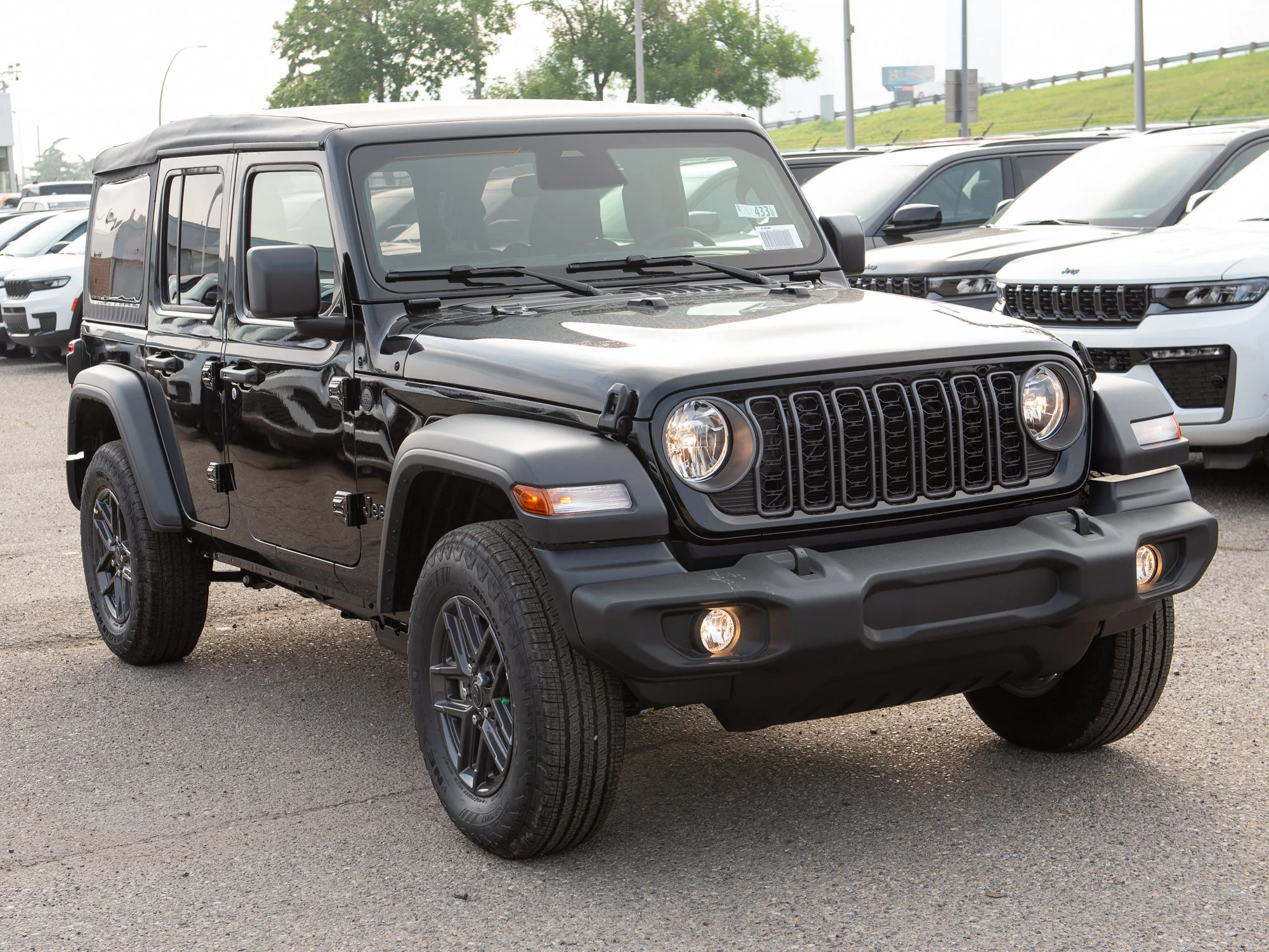 New 2026 Black Jeep Sport S* image 6