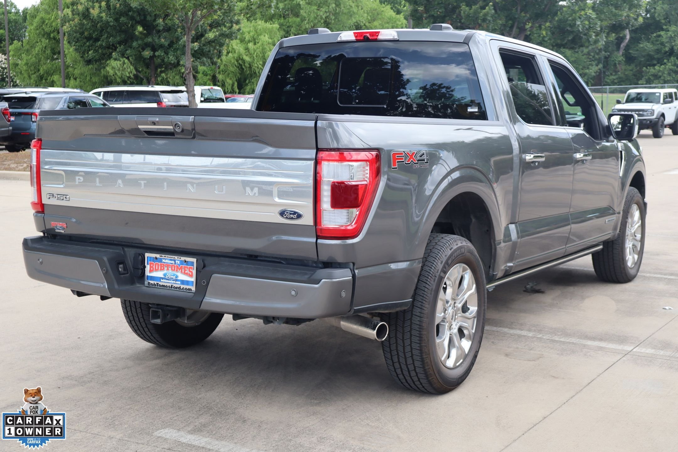 Certified Used 2023 Gray Metallic Ford Platinum image 3
