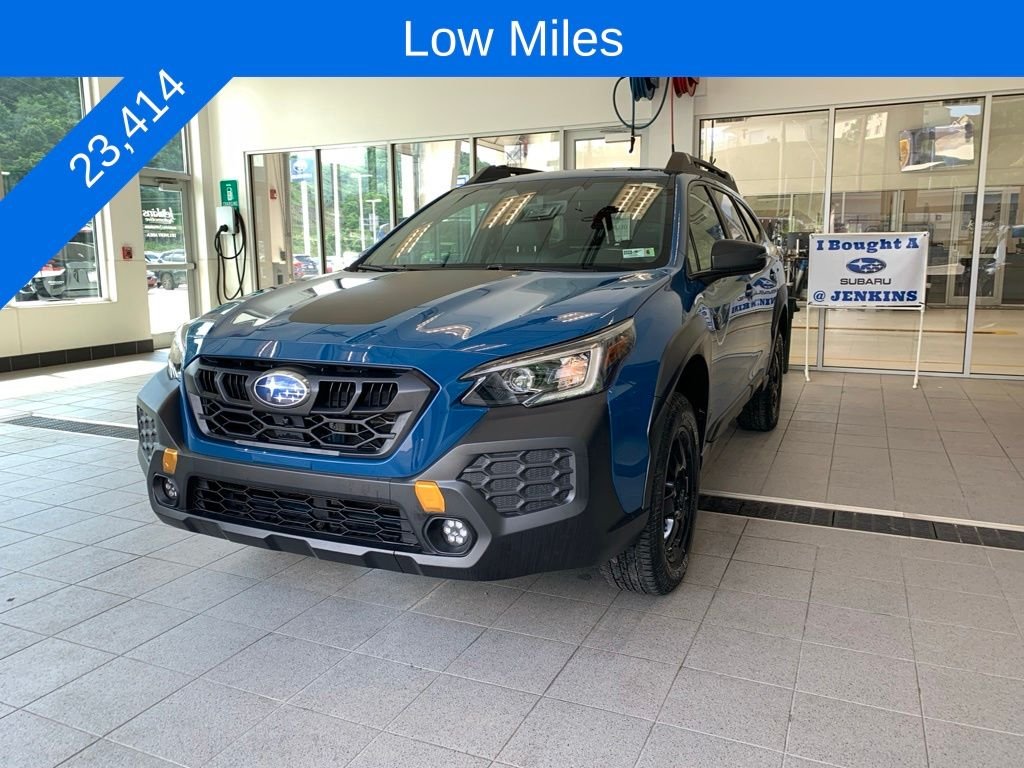 Used 2024 Blue Subaru Wilderness image 2