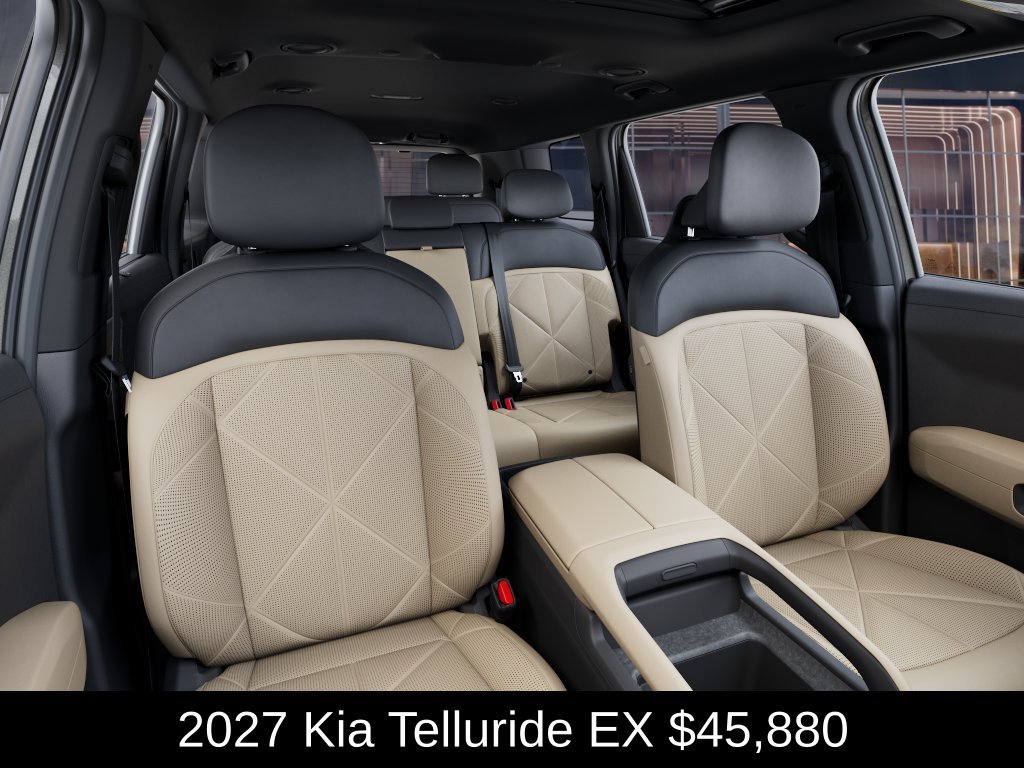 New 2027 Ivory Silver Kia EX image 15