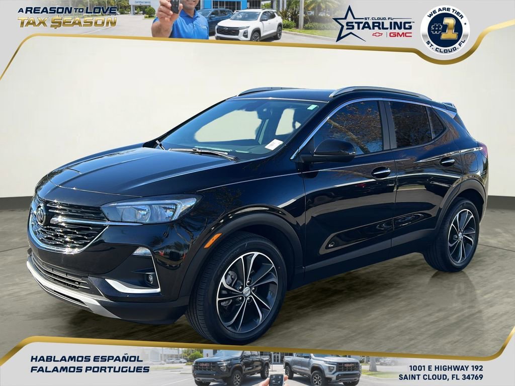 Used 2022 Buick Encore GX Select with VIN KL4MMDS24NB111281 for sale in St. Cloud, FL