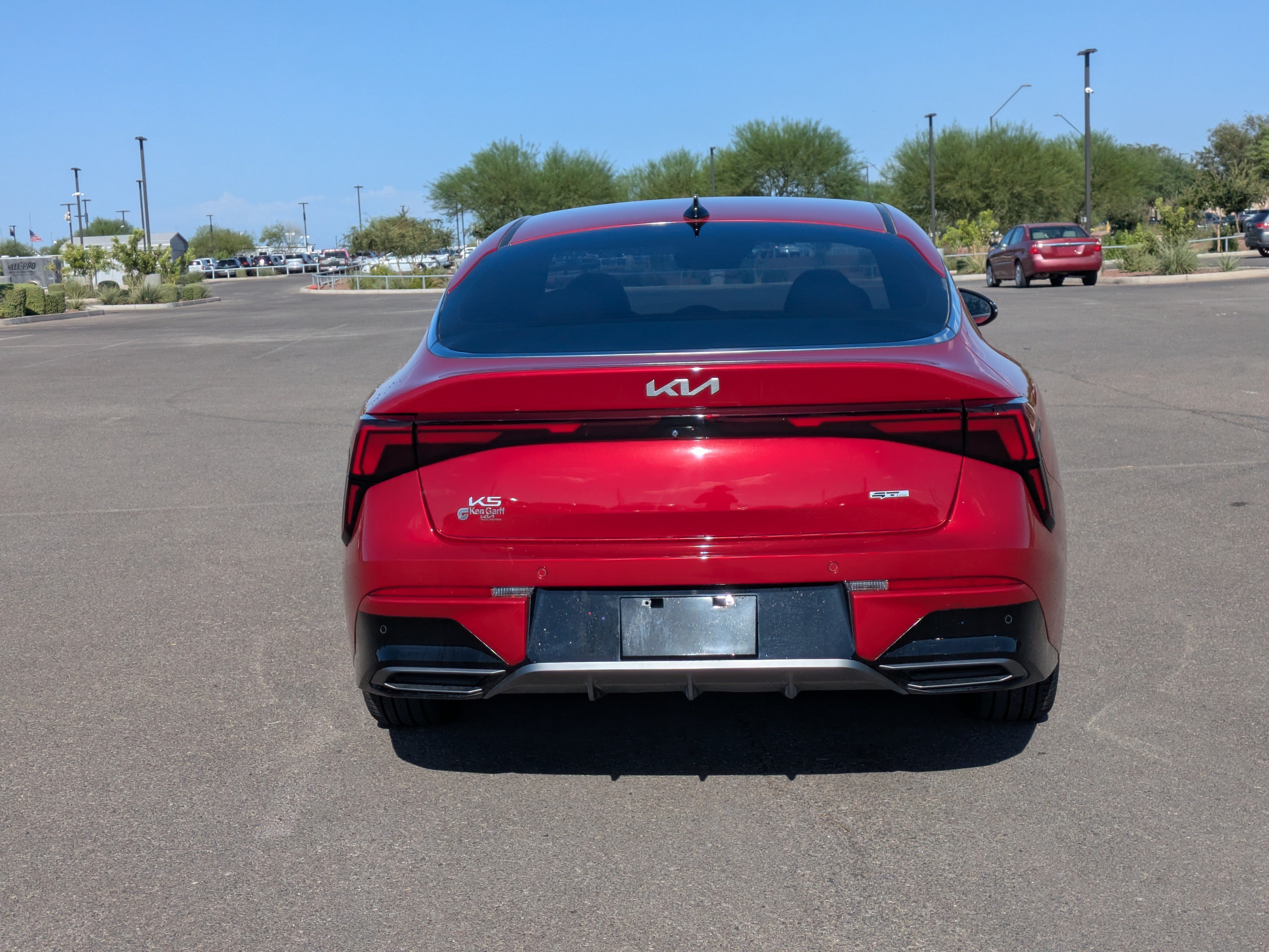 Used 2025 Runway Red Kia GT-Line image 4