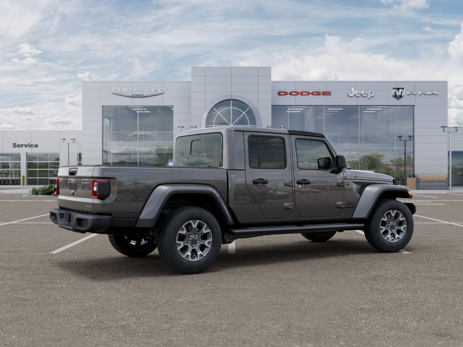 New 2026 Granite Crystal Metallic Clear-Coat Exterior Paint Jeep Sahara image 30