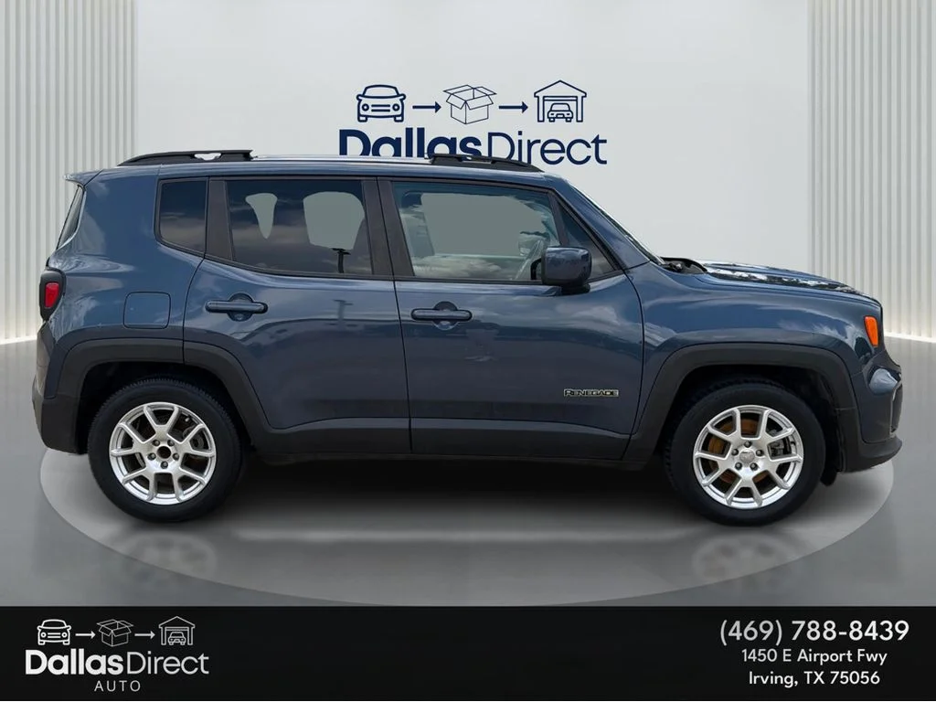 Used 2020 Slate Blue Pearlcoat Jeep Latitude image 5