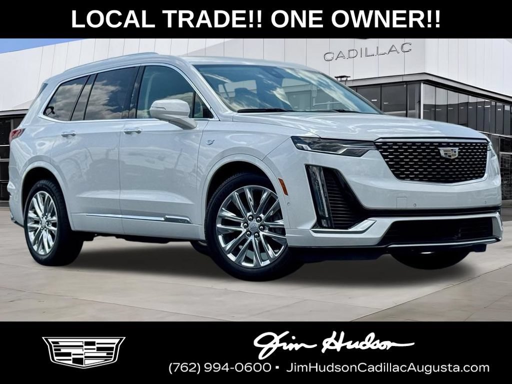 Used 2020 CRYSTAL WHITE TRICOAT Cadillac FWD Premium Luxury image 1
