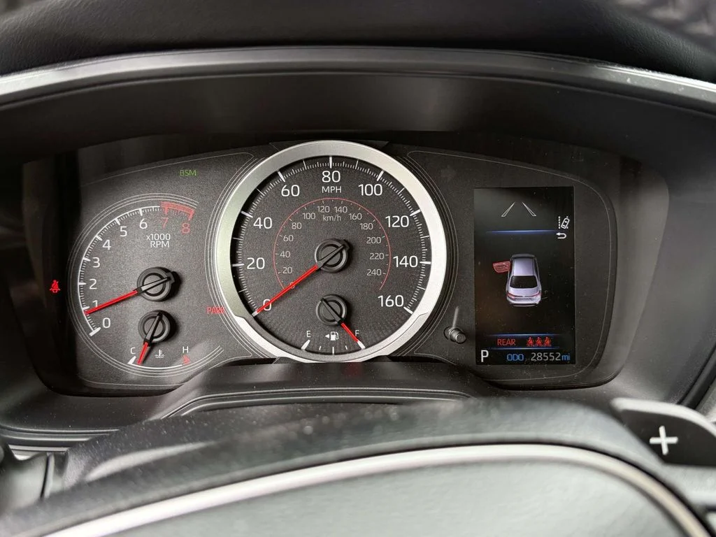 Used 2021 White Toyota SE image 28