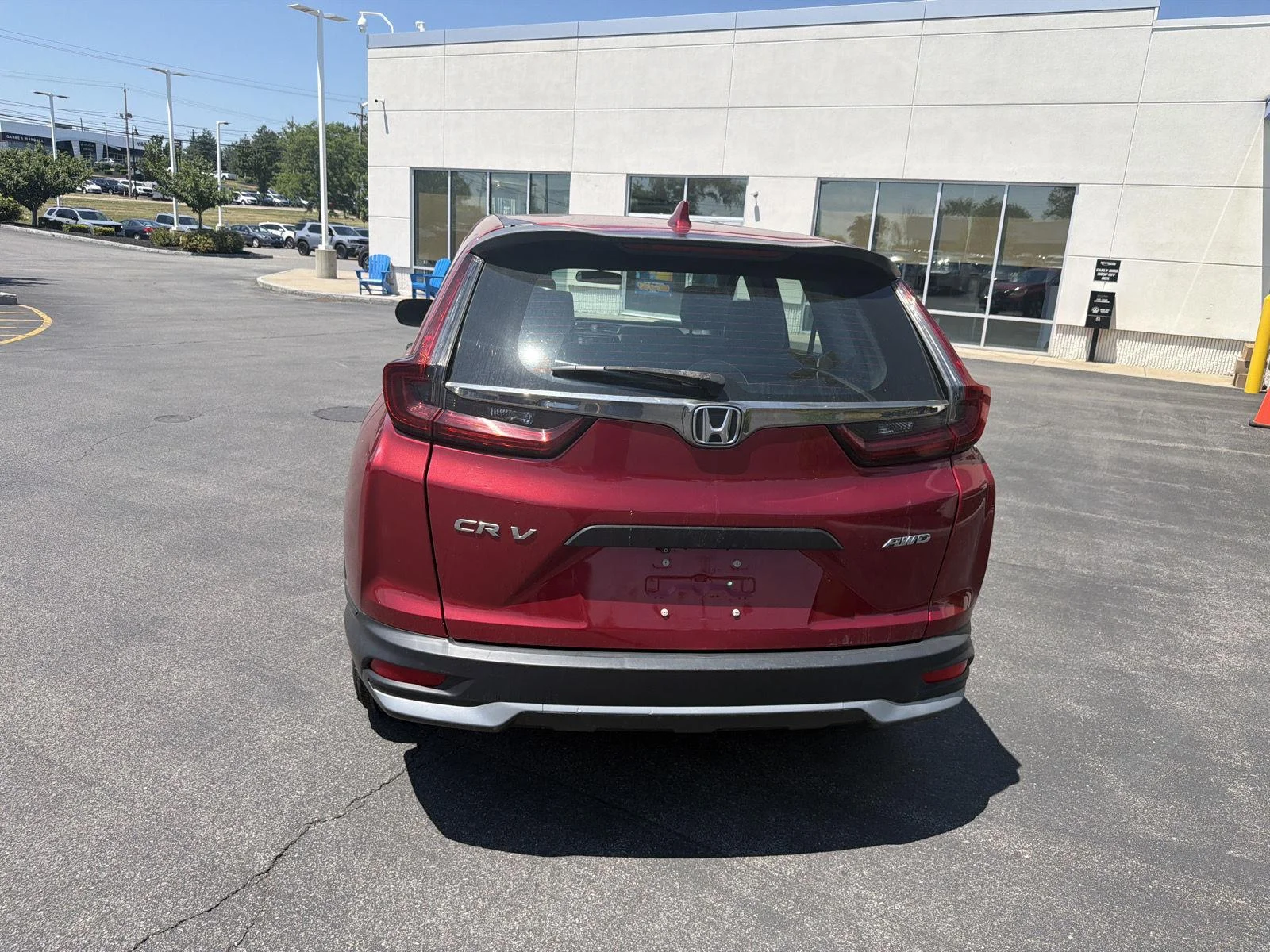 Used 2020 Radiant Red Metallic Honda  image 16